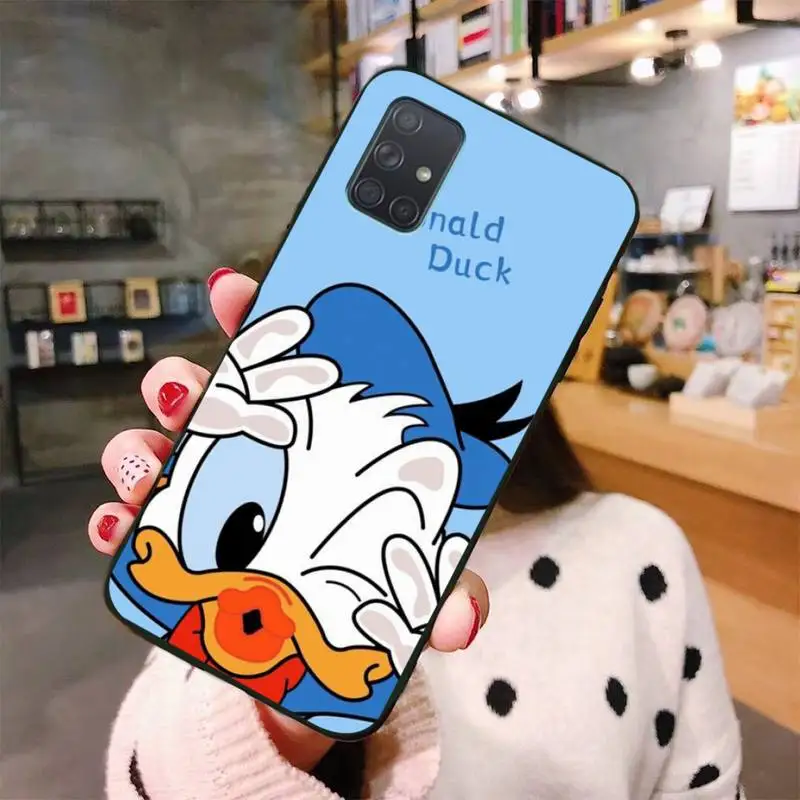 Cartoon Donald Daisy Duck Telefon Case For Samsung Galaxy A52 A21S A02S A31 A12 A81 A10 A30 A32 A50 A80 A71 A51 5G Pilt 1