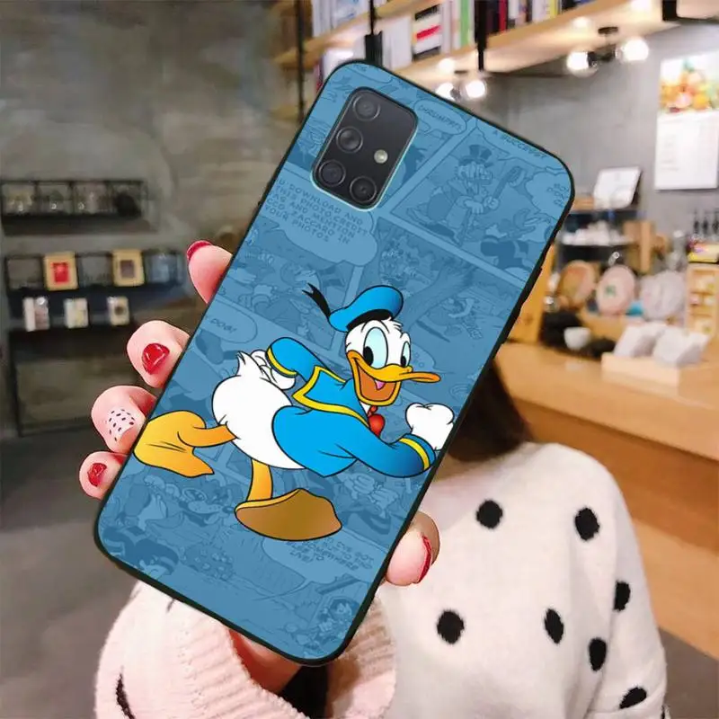 Cartoon Donald Daisy Duck Telefon Case For Samsung Galaxy A52 A21S A02S A31 A12 A81 A10 A30 A32 A50 A80 A71 A51 5G Pilt 5