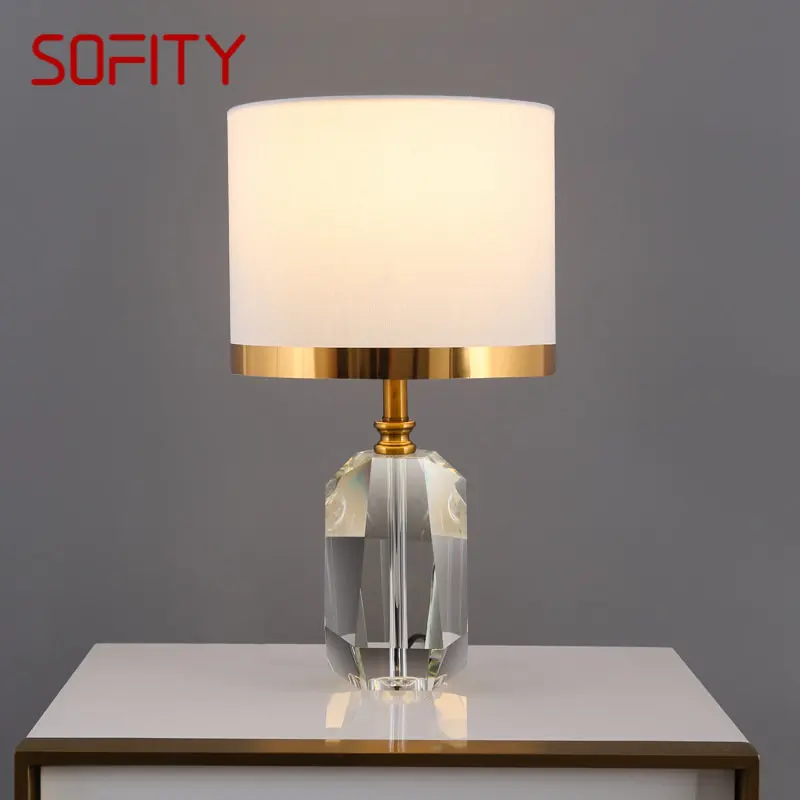 SOFITY Kaasaegse Crystal Tabel Lamp LED Loominguline Dimm Luksus Laua Kerge Decor Kodus elutoas, Magamistoas Voodi poole Pilt 0