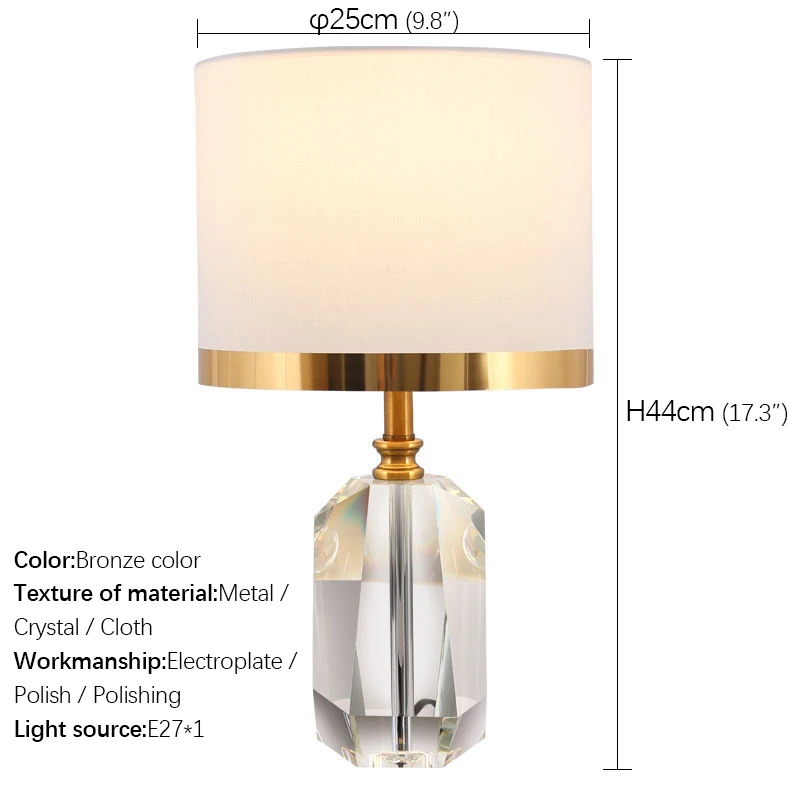SOFITY Kaasaegse Crystal Tabel Lamp LED Loominguline Dimm Luksus Laua Kerge Decor Kodus elutoas, Magamistoas Voodi poole Pilt 4
