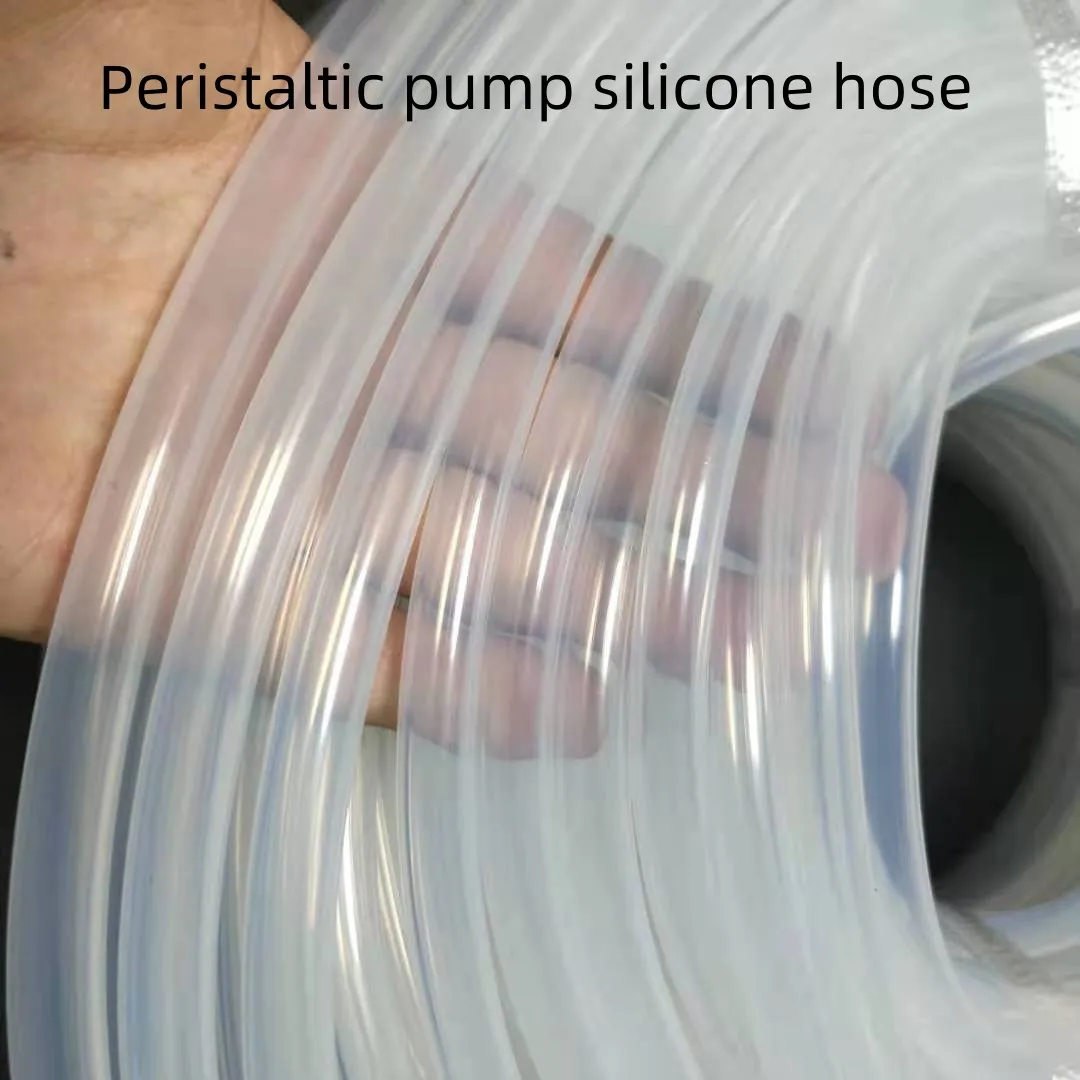 Peristaltic Pump Silikoon Voolik ID2.4-6.4 MM Toidu-Grade Lõhnatu Kõrge Temperatuur, Kõrge Rõhk, Kulumine-Kindel Läbipaistev Voolik Pilt 0
