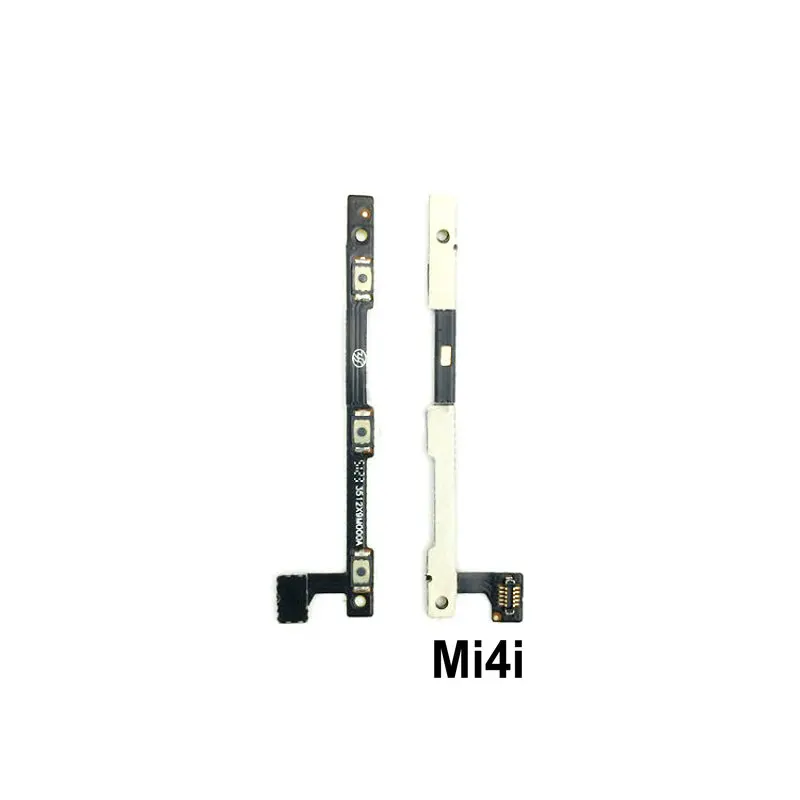 2tk Uued Power on/off & volume up/down nupud flex kaabli Asendamine Xiaomi Mi 4 Mi4 Mi4C Mi4i Mi4S telefon Pilt 2
