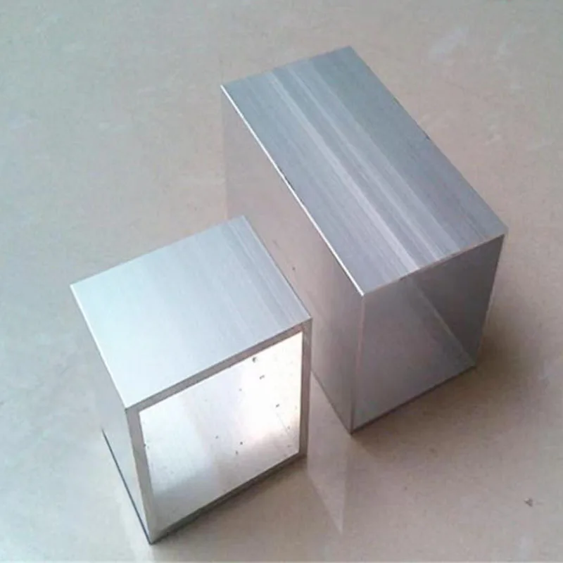 8~30mm Alumiinium square tube profiil,Alumiinium ristkülikukujuline toru,Mudeli bracket, siseviimistlusmaterjalid Pilt 2