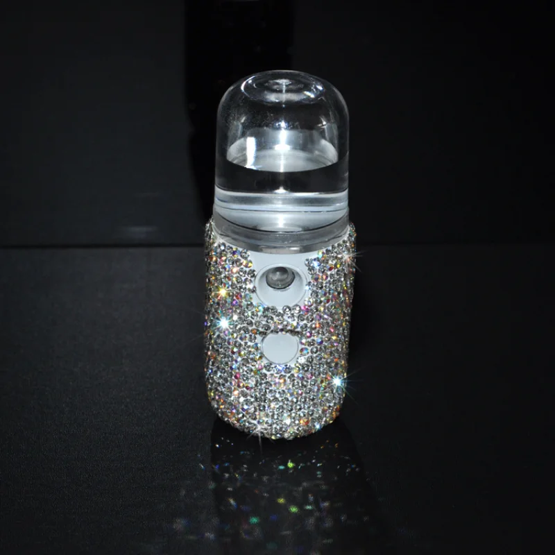 Diamond spray Laetav automaatne näo spray niisutaja käe näo spray Ladustamise Pudelid ja Purgid free shiping jook pudel Pilt 3