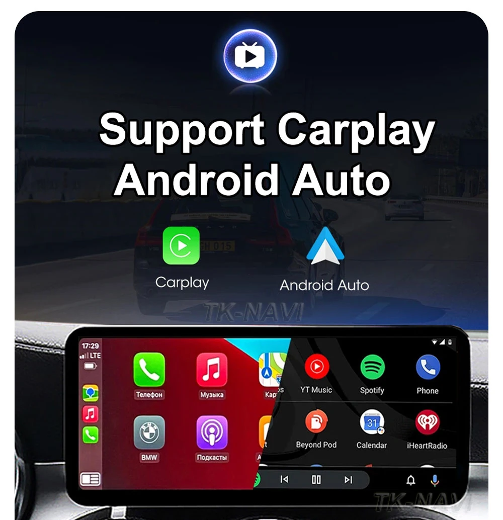 12.3 Tolline Android 13 autoraadio Jaoks Benz C (W204 2011-2014 RHD Auto GPS Carplay 4G+WIFI Multimeedia Video Mängija, Stereo QLED Ekraan Pilt 3
