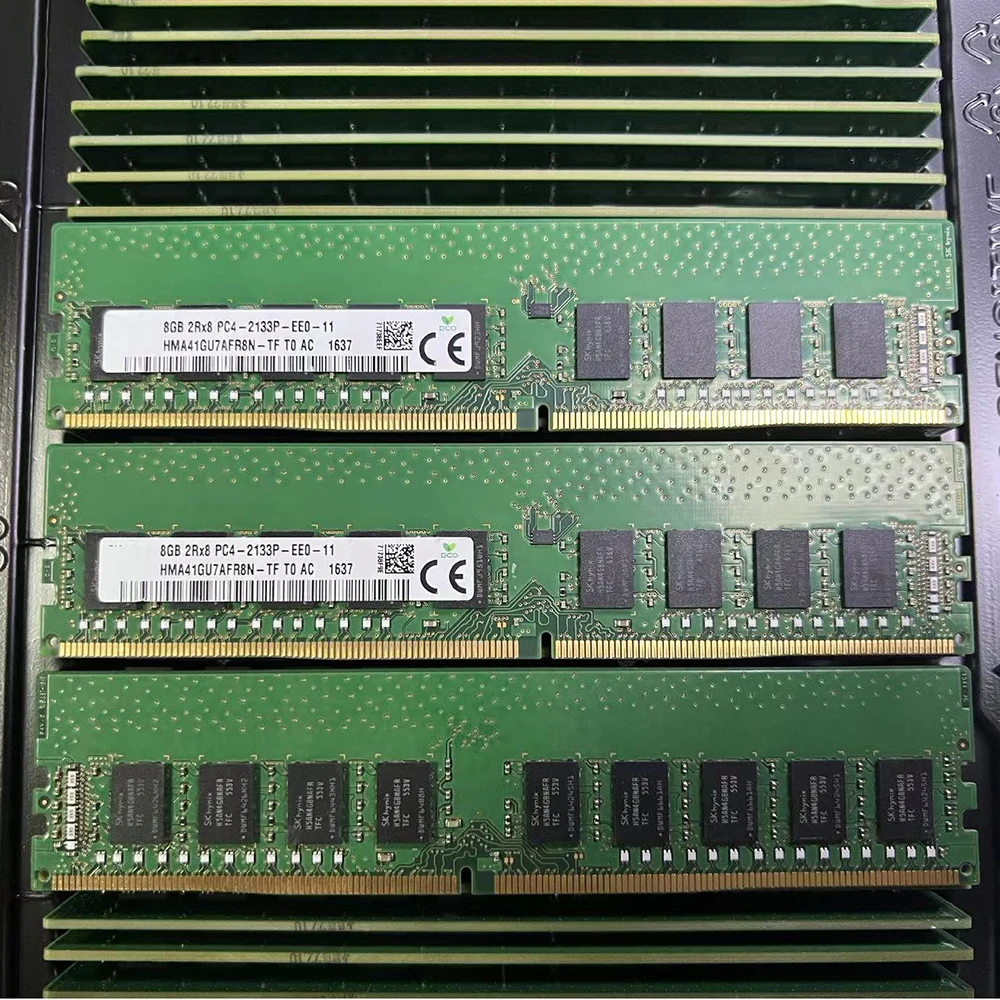 1TK 8G 2R×8 PC4-2133P DDR4 puhas ECC Jaoks SKhynix Server Memory HMA41GU7AFR8N-TF Pilt 3