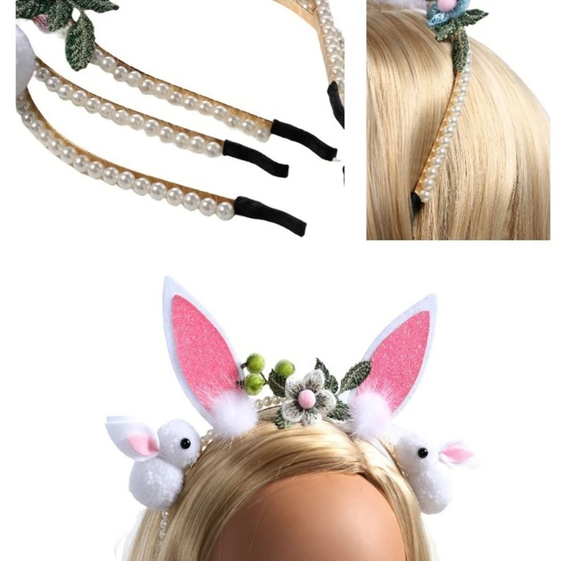 Lihavõtted Peapael Bunnys Kõrva Peapael Küülik Peapael Bunnys Hairband Küülik Hairband Bunnys Peapael Easter Party Hat Pilt 2