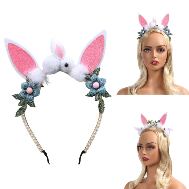 Lihavõtted Peapael Bunnys Kõrva Peapael Küülik Peapael Bunnys Hairband Küülik Hairband Bunnys Peapael Easter Party Hat Pilt 3