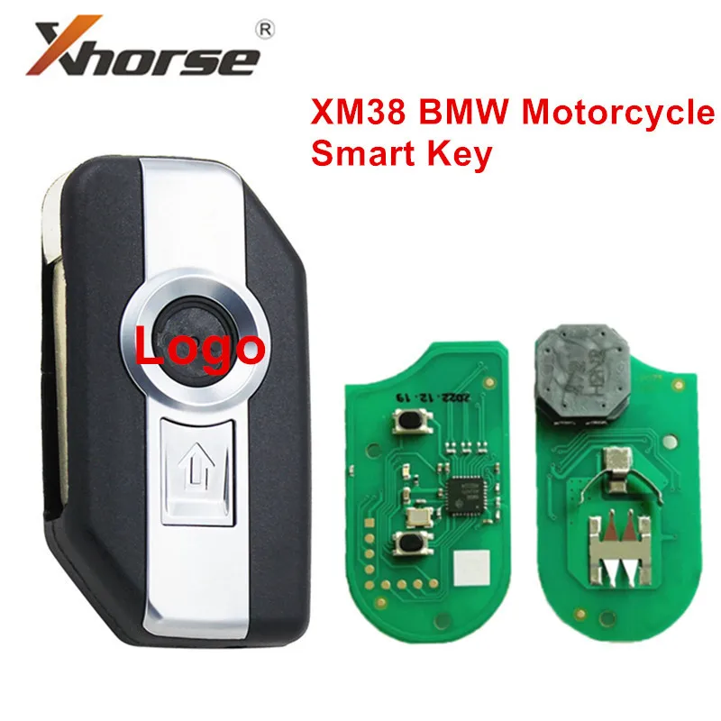 Xhorse XSBMM0GL XM38 Smart Key BMW Mootorratta Toetada 8A Smart Key Type 4D 80 bitine Võti tüüp Pilt 0