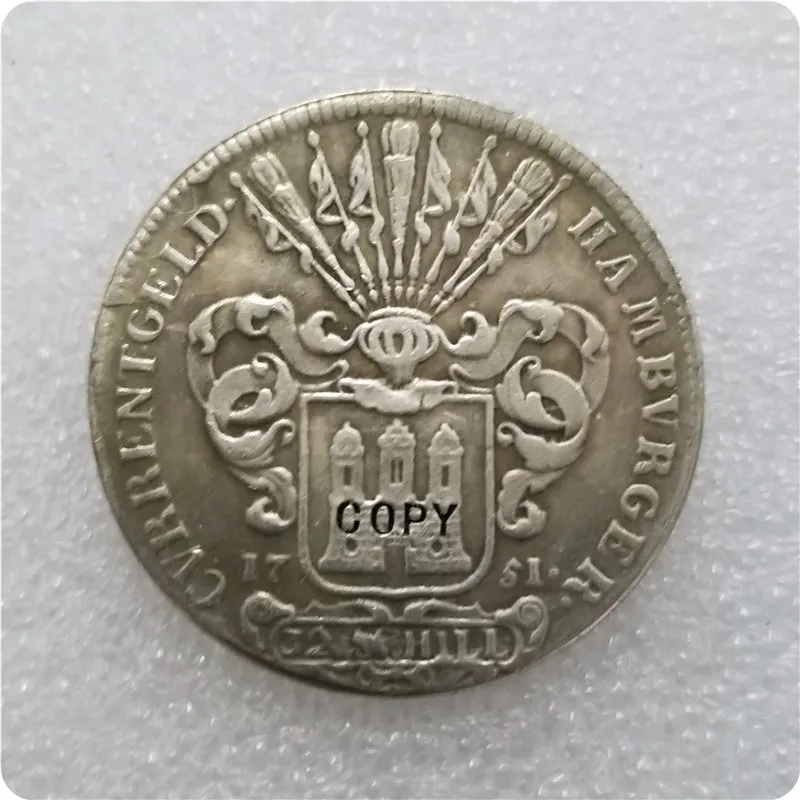 KOPEERI REPLICA 1781 saksa riigi Avgust Franciscus 30 Schilling Mündi Medal /2 Mündi KOOPIA Pilt 1