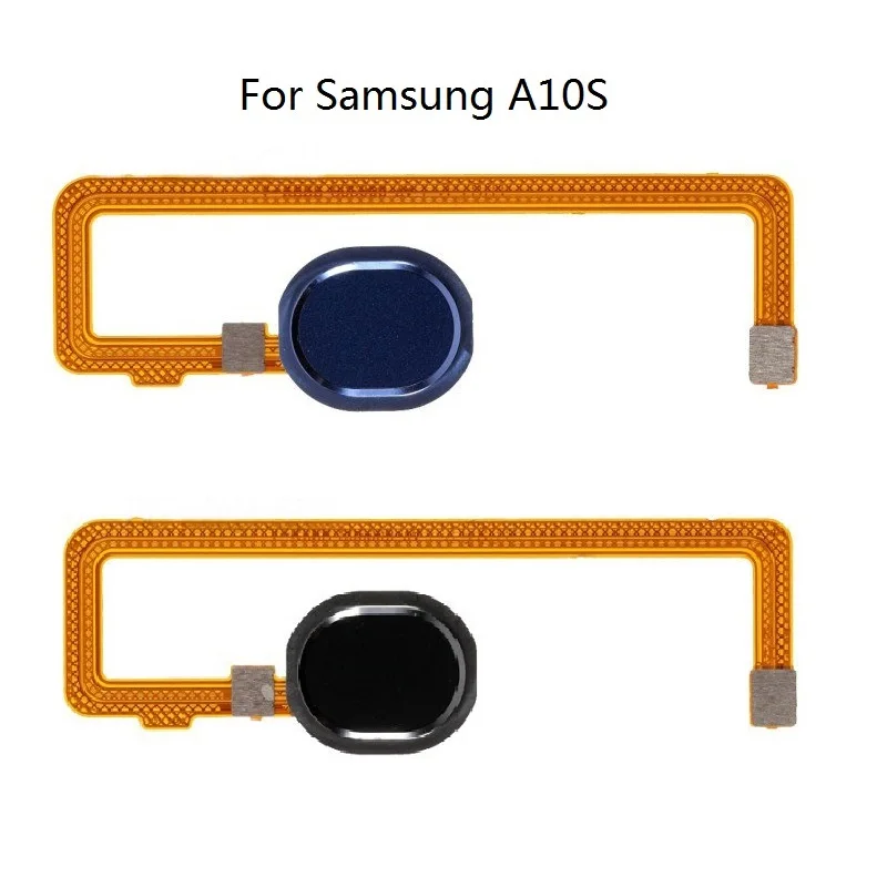OEM Kodu Võtme Sõrmejälg Nuppu Flex Kaabel Osa Asendamine Samsung Galaxy A10s A107 - Must-Sinine Pilt 0