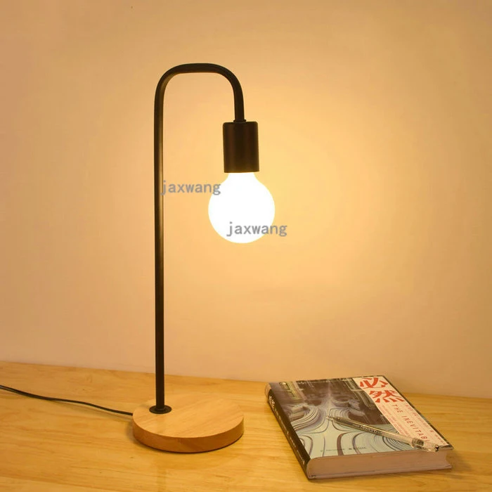 Kaasaegne LED Tabel Lamp Isiksuse elutuba Lugemisel Töö Õppe Tabel Valgus Dekoratiivsed laualamp Magamistuba Öö Loft Kunst Pilt 0
