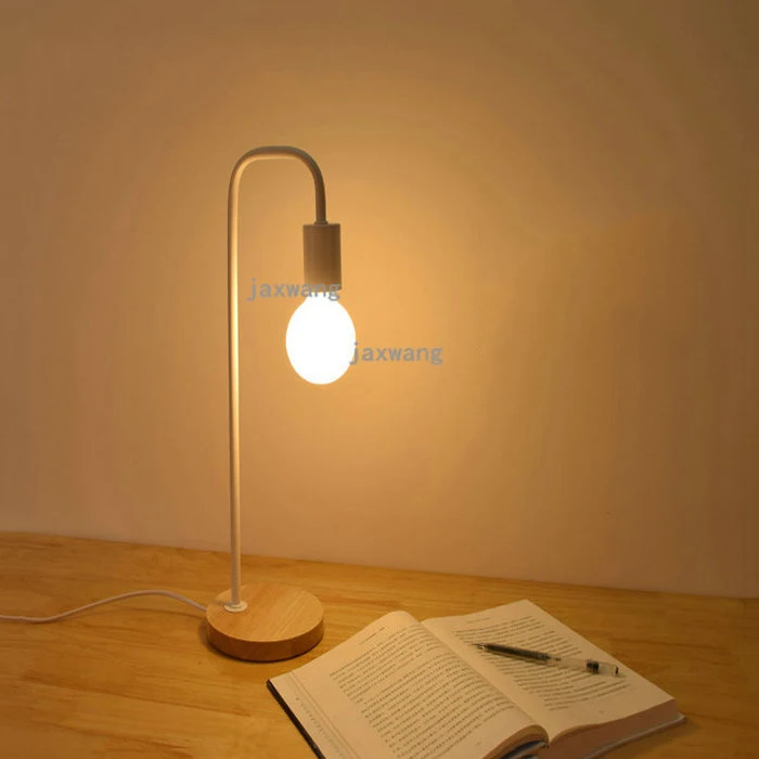 Kaasaegne LED Tabel Lamp Isiksuse elutuba Lugemisel Töö Õppe Tabel Valgus Dekoratiivsed laualamp Magamistuba Öö Loft Kunst Pilt 2