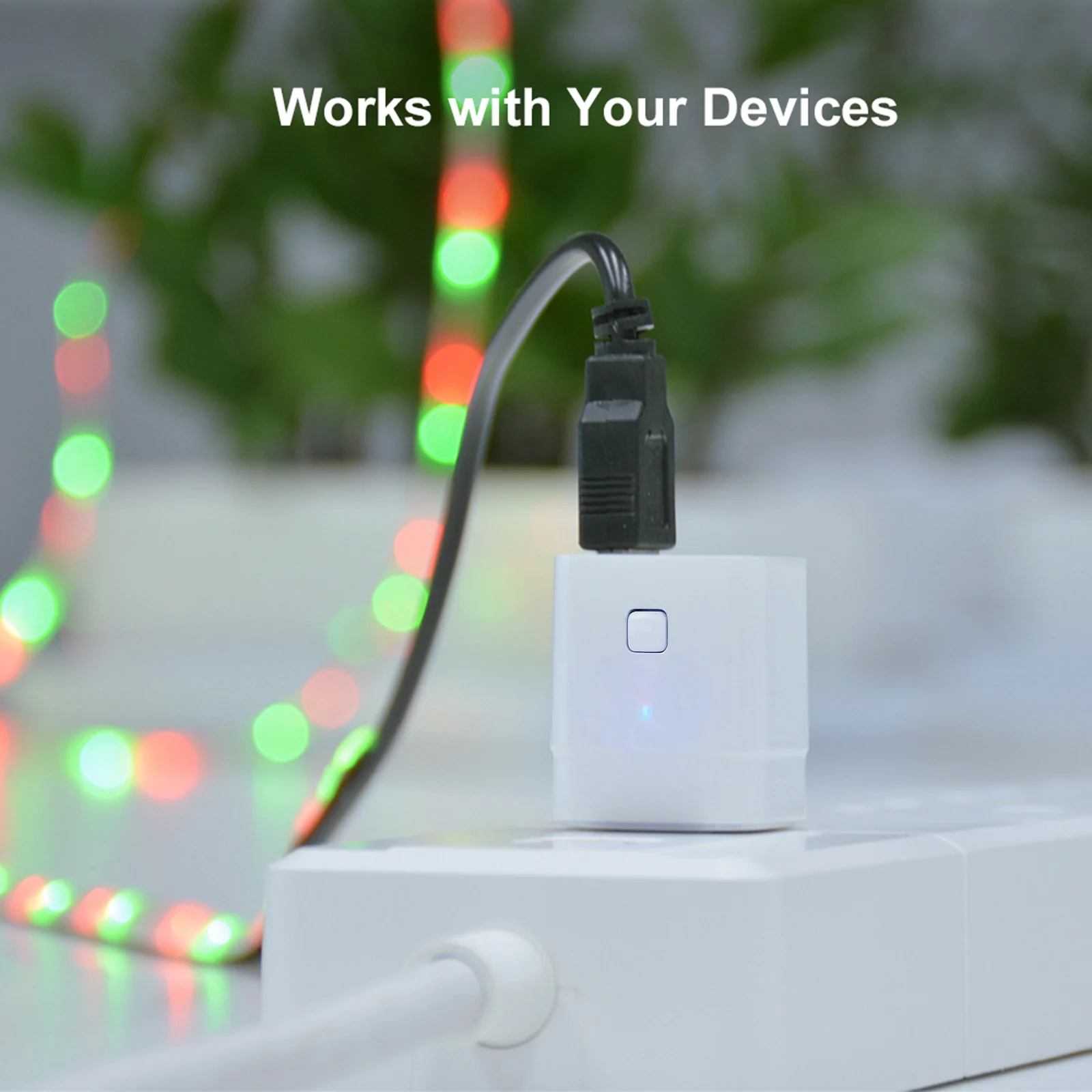 Tuya Micro SmartUSB Adapter Lülita 5V Wifi USB Power Adapter Smart Home Lüliti kaudu Tuya APP hääljuhtimine Jaoks Alexa Google Kodu Pilt 4
