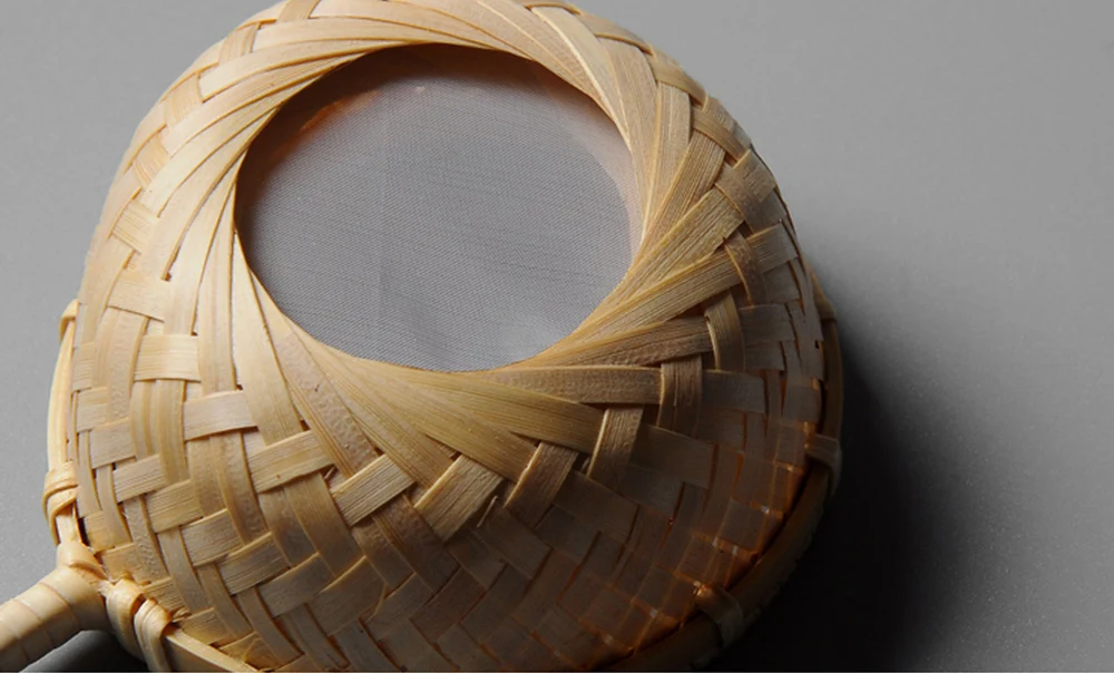 Vana Bambus, Juure Tee Kurn Hiina Kongfu Tee Komplekt Lisavarustusena Looduslikust Bambusest Kudumine Materjali Tee Partitsioon Pilt 4