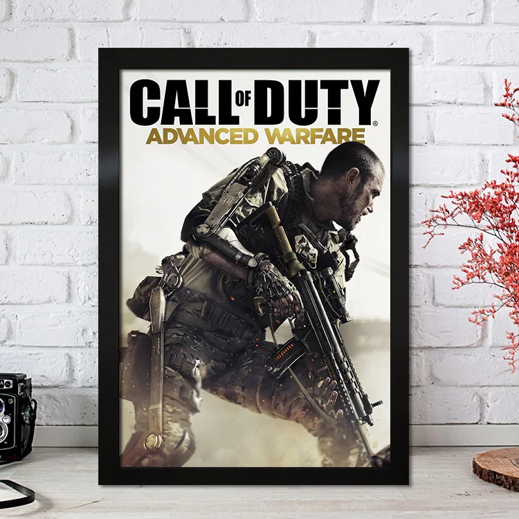 Klassikaline Populaarne Shooting Mängu Call Of Duty 19 Plakat Modern Warfare Esteetiline Lõuendile Maali Seina Art Home Decor Printida Plakateid Pilt 1