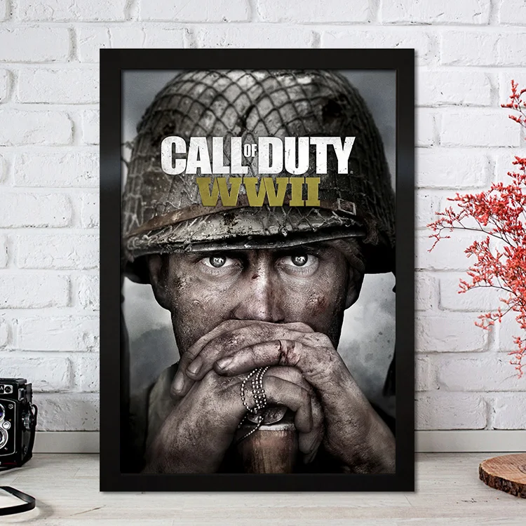Klassikaline Populaarne Shooting Mängu Call Of Duty 19 Plakat Modern Warfare Esteetiline Lõuendile Maali Seina Art Home Decor Printida Plakateid Pilt 2