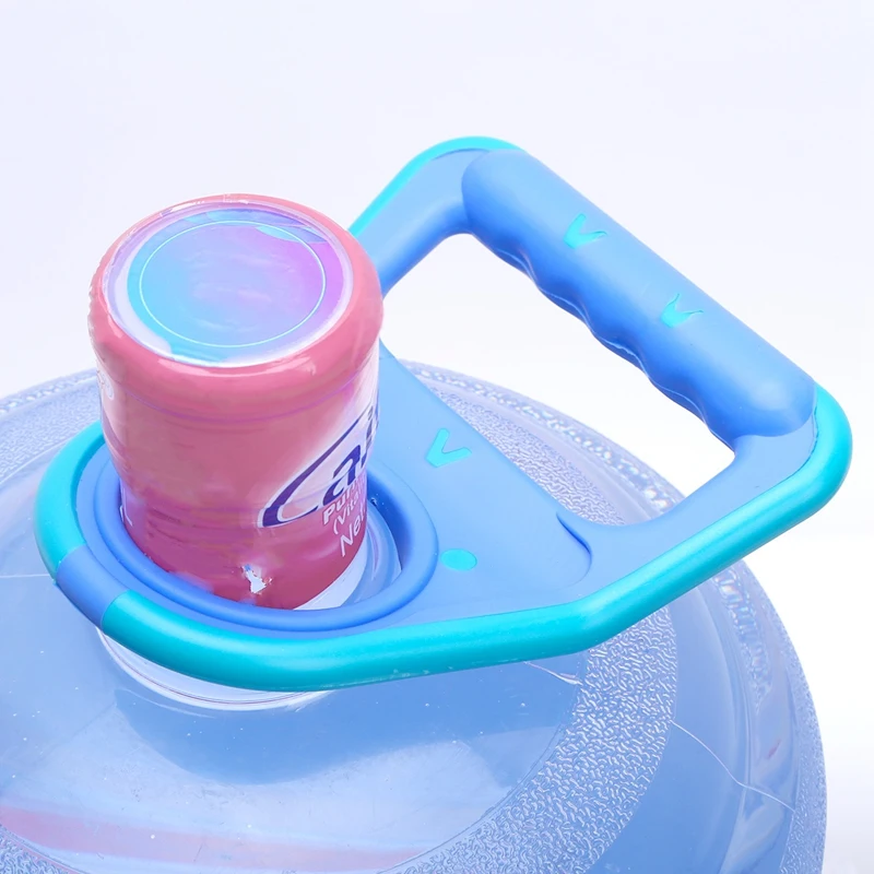 Vee-Ämber Ämbri Käepide 5 Gallon Joogivee Pudel Vedaja Tõstja Kummeeritud Libisemisvastased Omanik Pilt 5