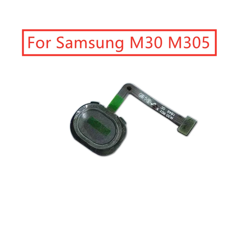 Samsung Galaxy M30 M305 Sõrmejälje Skanner Flex Kaabel Touch Sensor ID Home Nupp Tagasi Lindi Flex Kaabel Parandus Osad Pilt 0