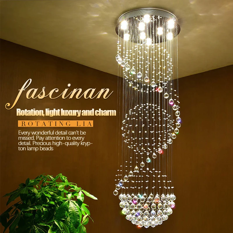 Kaasaegne laeni Sfääriline LED Lühtrid Kaunistada Kristall Lühtrid elutuba, Söögituba Ja Hotell Pilt 2