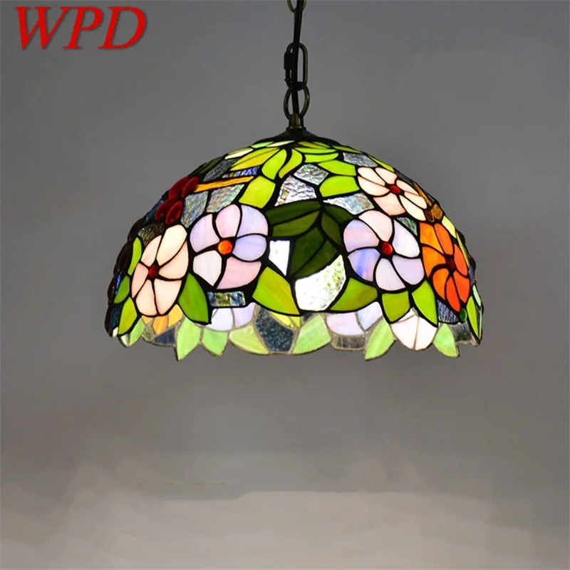 WPD Tiffany Ripats Kerge Moodne LED Lamp Loominguline Inventar Dekoratiivsed Kodu Söögituba Pilt 0