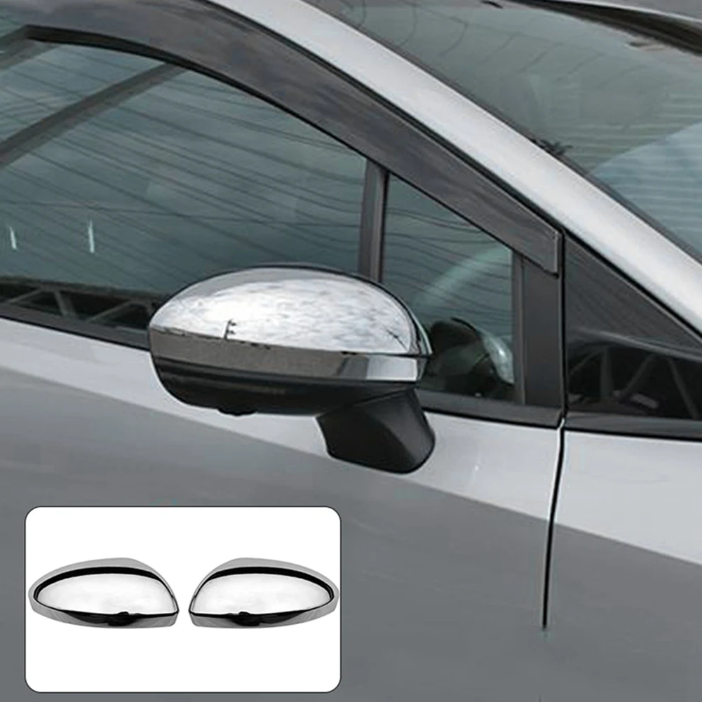 Auto Chrome Silver Rearview Pool Klaasi, Peegli Kate Sisekujundus Tagumine Peegel Katab Kest Märkus E13 2020 2021 2022 Pilt 2