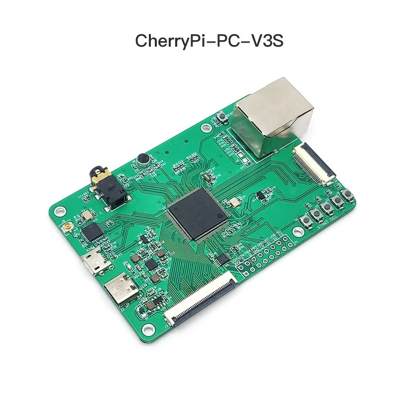 Cherry Pi Allwinner V3S LINUX+QT ARM Cortex A7 CPU Mitu Liidesed Open Source Development Juhatuse Integreeritud Illuminate Pilt 2