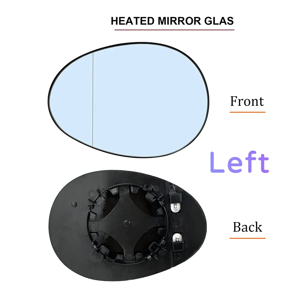 Vasak Pool Rearview Mirror Klaas Kuumutatud MINI KAASMAALANE R55 R56 R57 R58 R59 R60, R61 2007-2016 Pilt 5