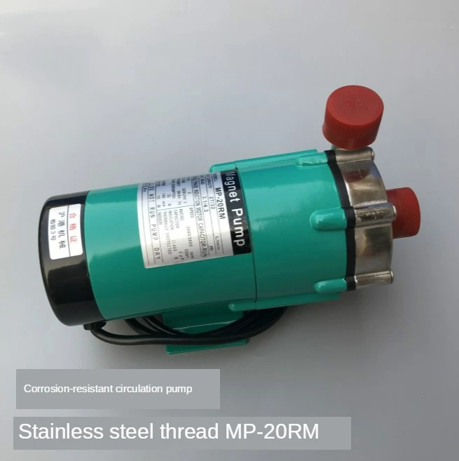 MP-20RM Kõrge Temperatuur Homebrew Roostevabast Terasest Magnetic Drive Pump Pilt 0