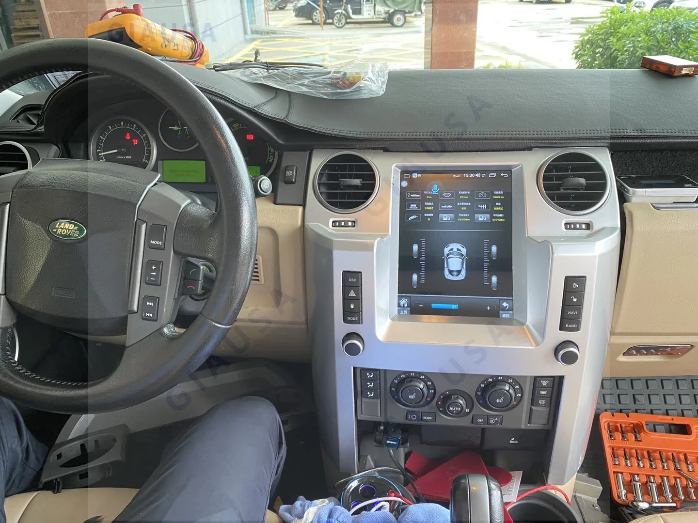 Eest Land Rover Discovery 3 Navigatsiooni-L320 LR3 L319 2004-2011 Android Auto Multimeedia Mängija, Stereo Audio GPS NAVI juhtseade Pilt 4